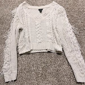 Fringe sweater